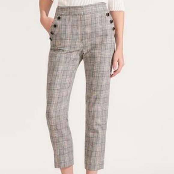 Veronica Beard Pants - NWT Veronica Beard Friedman Plaid Pant